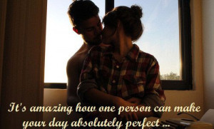 It's amazing how one person can make your day absolutely perfect