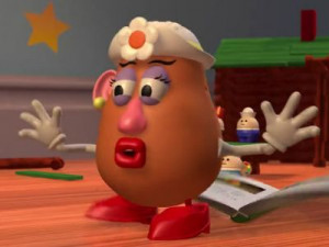 Mrs. Potato Head (voiced by Estelle Harris) is Mr. Potato Head's wife ...