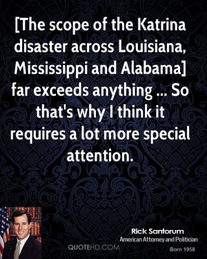 The scope of the Katrina disaster across Louisiana, Mississippi and ...