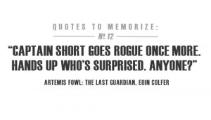 Artemis Fowl Quotes