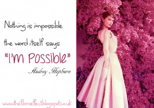 Audrey Hepburn Quotes And Sayings Audrey is my idol for many