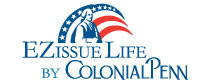 EZ Issue Life by Colonial Penn Logo