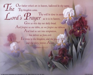 bible verse art prints the lord s prayer fine art