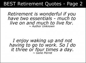 Retirement Quotes - Part 2