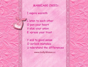 Marriage CreedLong Roads, Marriage Creed, Hope Faith, God Marriage ...