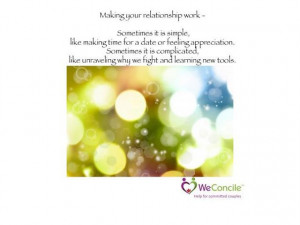 Making your relationship work.... https://www.facebook.com/WeConcile ...
