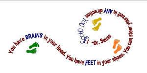 Dr. Seuss Quotes You Have Brains In Your Head Dr seuss quote.