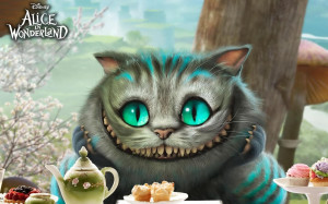 Cheshire Cat - Alice in Wonderland wallpaper