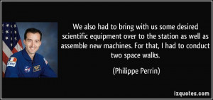 More Philippe Perrin Quotes