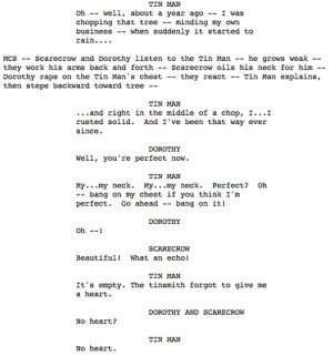 Tin Man Heart Quote Tin man no heart