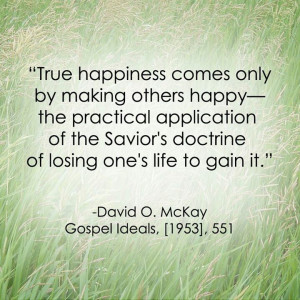 happy the practical application of the savior s doctrine of losing one ...
