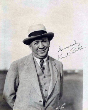 Knute Rockne Signed Photo