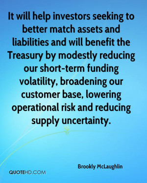 It will help investors seeking to better match assets and liabilities ...