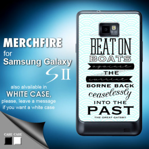 The Great Gatsby quotes - Samsung Galaxy S2 Case