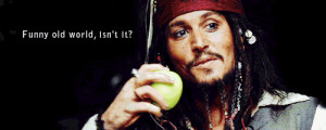 jack sparrow #johnny depp #pirates of the caribbean #apple #black ...