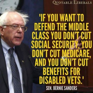 Vermont Senator Bernie Sanders quote