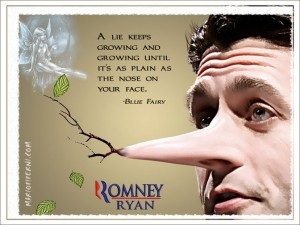 Lyin' Ryan: VP Candidate Paul Ryan's Lies Catching Up With Him