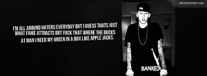 Machine Gun Kelly All Around Haters Quote Machine Gun Kelly Photo With ...