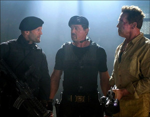 Lee to Barney & Trench (Jason Statham, Sylvester Stallone, Arnold ...