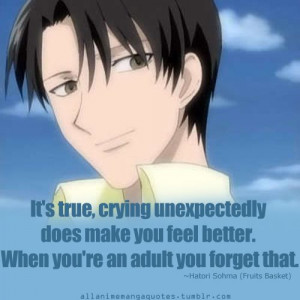 Hatori - Fruits Basket His eyes...you can see both of them...its been ...