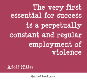 Hitler Quotes About Success