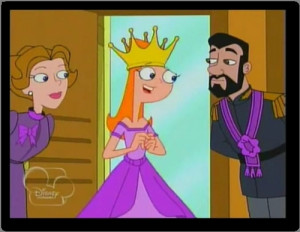 Phineas and Ferb Candace-as-the-princess