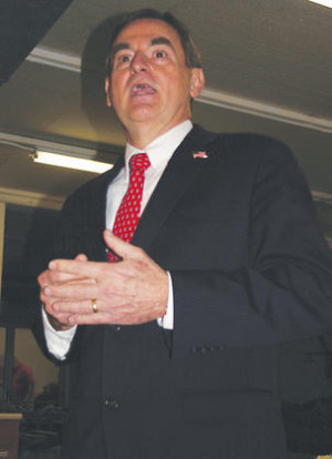 Indiana United States Senator candidate Richard Mourdock, a Republican ...
