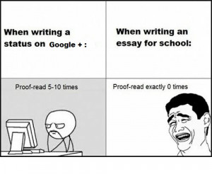 When writing a status on Google Plus