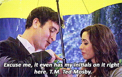 ... ted mosby bye mystuff* :(((( ted x the mother himymgif tracy mcconnell
