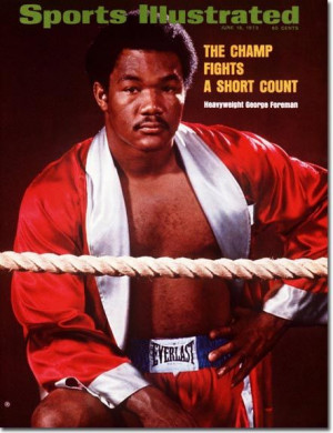Young George Foreman.