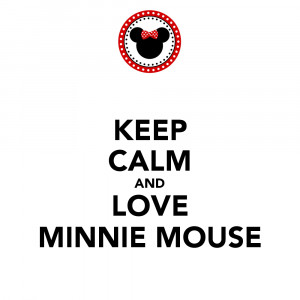 Minnie Mouse I Love You