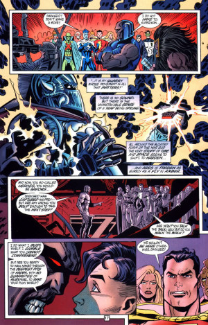 Supervillain fight : Darkseid vs Thanos
