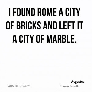 Augustus Quotes