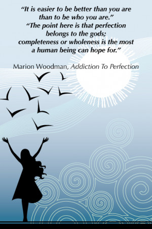 Quote from Marion Woodman's Book