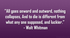 Setting walt whitman quote from notebook glancing