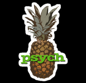 Psych Pineapple Logo Psych pineapple by keeters23