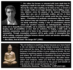 Today’s Quotes: Buddha and Alex Shakar on Belief and Our Post-Ironic ...