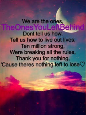 Mkto Quotes Thank You By MKTO Lyrics Music Pinterest