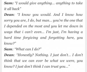 when the trust is gone quotes