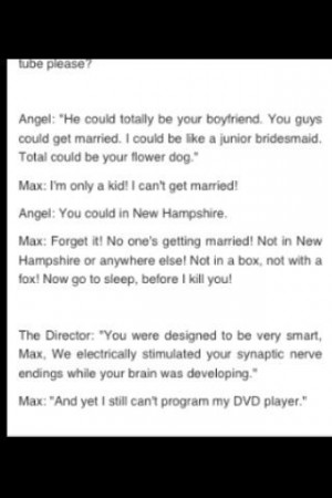 Some funny moments of maximum ride!