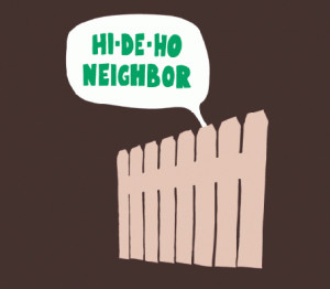 Time Out Tuesday: Being Neighborly