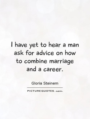 Career and Marriage Quotes