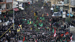 pro hezbollah protest lebanon photo afp hezbollah sunnis shiites will