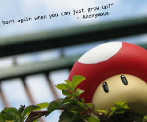 anonymous mario quotes mushrooms HD Wallpaper of Games