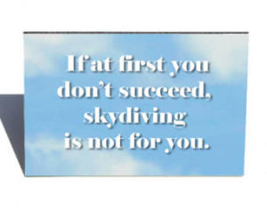 Funny Quote Magnet- skydiving- geek y funny magnet- 2 inch x 3 inch ...