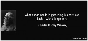 More Charles Dudley Warner Quotes