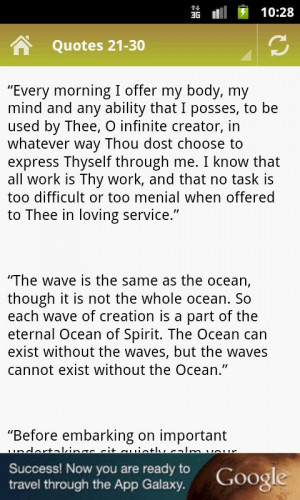 Paramahansa Yogananda Quotes - screenshot