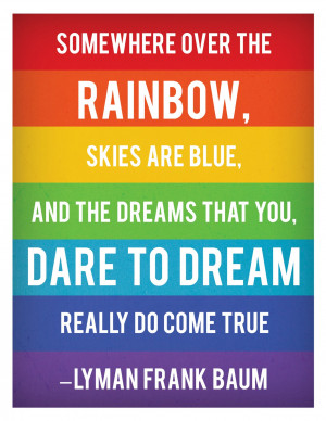 love this lyric from “Somewhere over the Rainbow”. It makes me ...