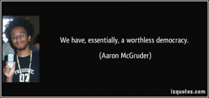 More Aaron McGruder Quotes