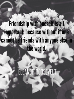 friendship quote, roosevelt